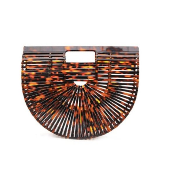 ❌ SOLD ❌ NWT Cult Gaia Ark Bag (Tortoise, Small) - Picture 2 of 6